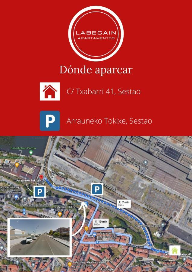 Apartamento Labegain 6 Сестао Екстериор снимка
